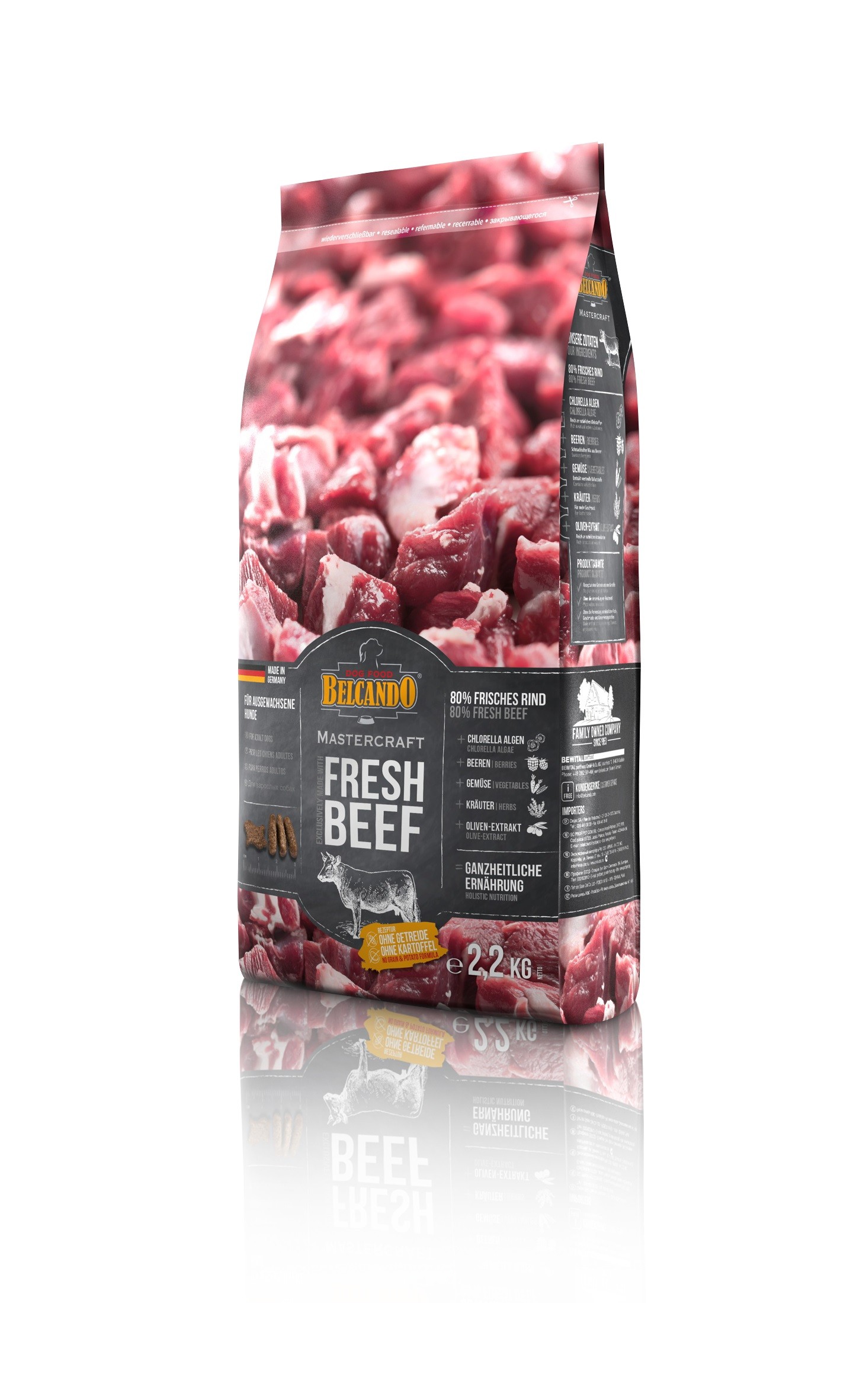 BELCANDO MASTERCRAFT FRESH- BEEF 2,2kg